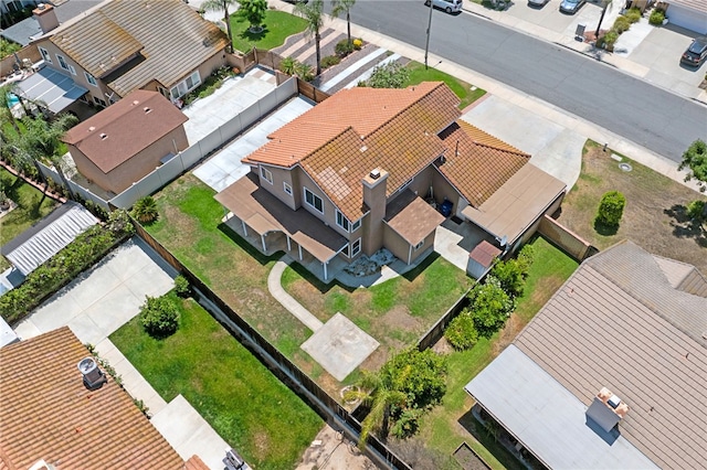 7250 Goldboro Ln, Riverside, CA 92506 - aerial perspective of suburban area