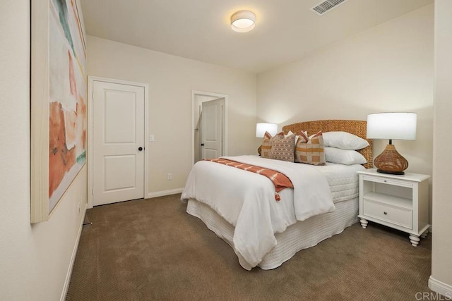7603 Circulo Sequoia, Carlsbad, CA 92009 - bedroom with dark carpet and baseboards