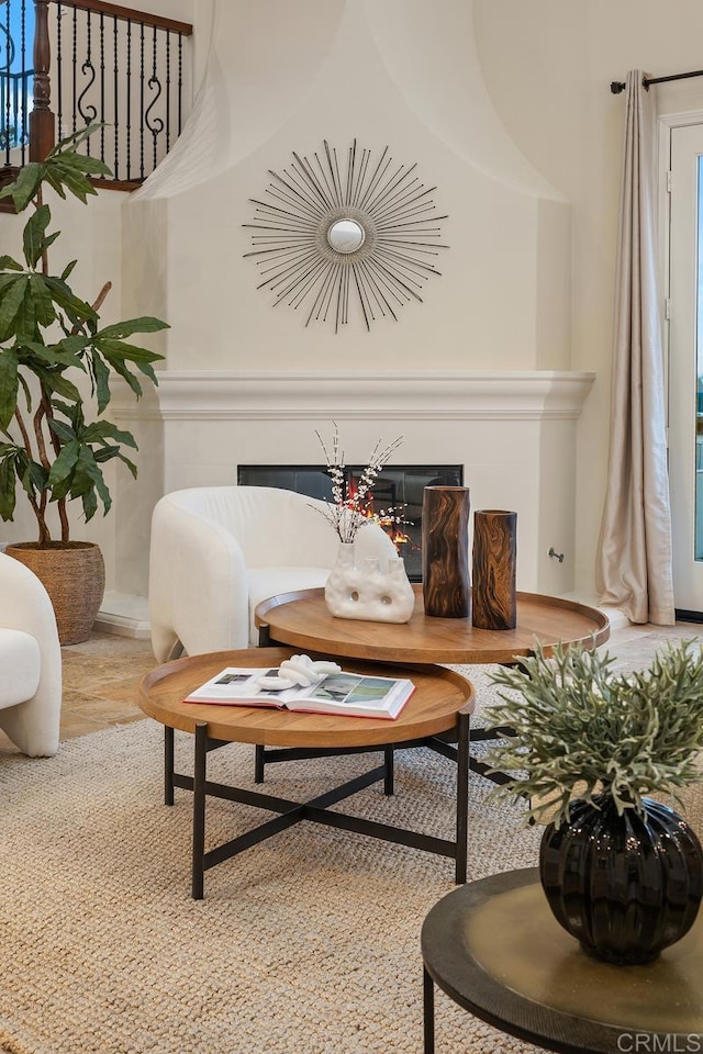 7603 Circulo Sequoia, Carlsbad, CA 92009 - living room with a warm lit fireplace