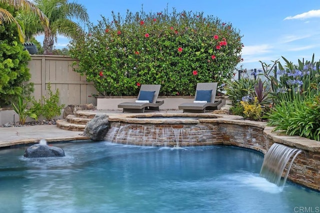 7603 Circulo Sequoia, Carlsbad, CA 92009 - view of pool with a patio area and a pool with connected hot tub