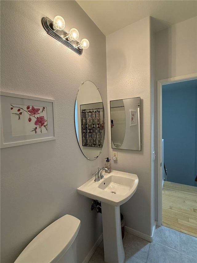 21 Veneto Ln, Aliso Viejo, CA 92656 - bathroom with tile patterned flooring and toilet
