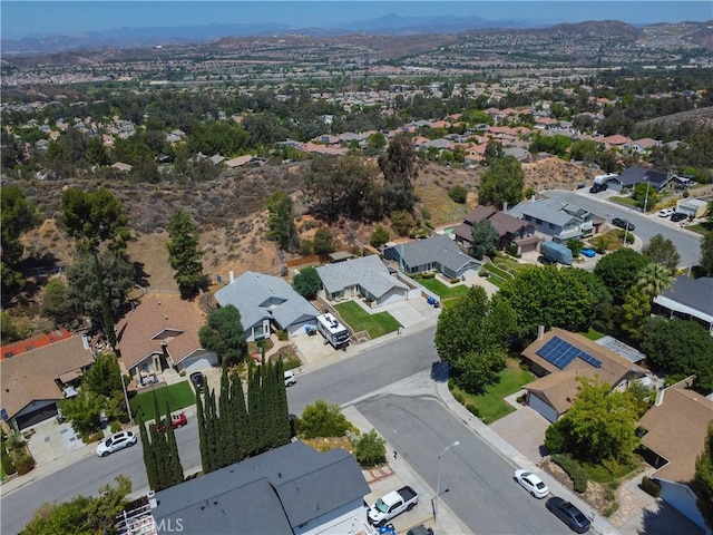 27763 Sequoia Glen Dr, Valencia, CA 91354 - aerial view of residential area featuring a mountain backdrop