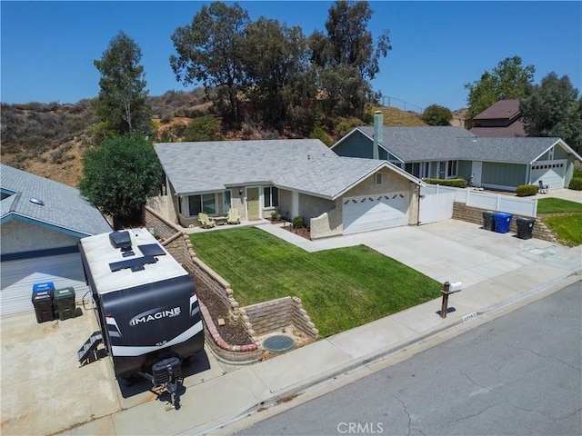 27763 Sequoia Glen Dr, Valencia, CA 91354 - ranch-style house featuring concrete driveway and an attached garage