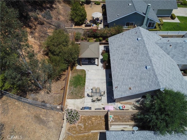 27763 Sequoia Glen Dr, Valencia, CA 91354 - view from above of property