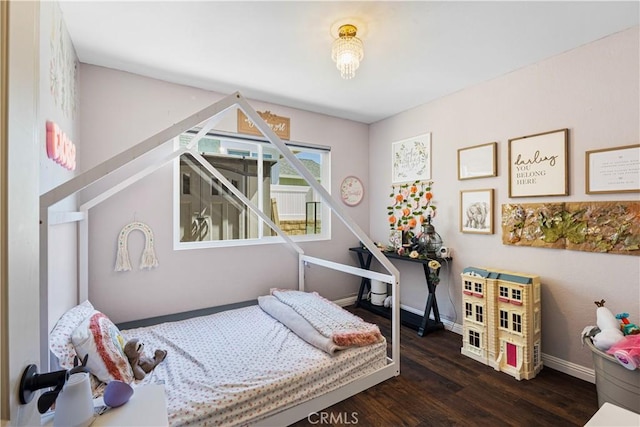 27763 Sequoia Glen Dr, Valencia, CA 91354 - bedroom with wood finished floors and baseboards