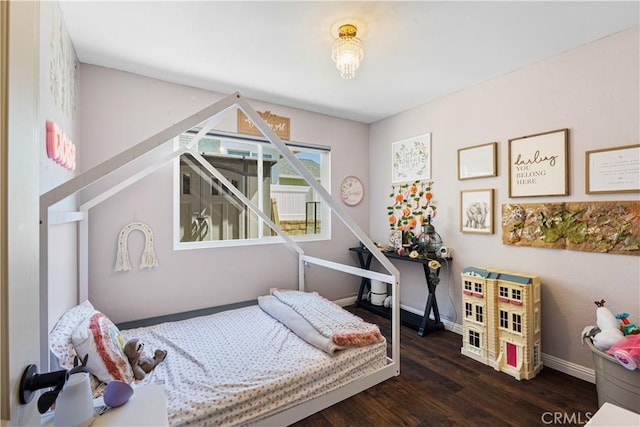 27763 Sequoia Glen Dr, Valencia, CA 91354 - bedroom featuring wood finished floors and baseboards