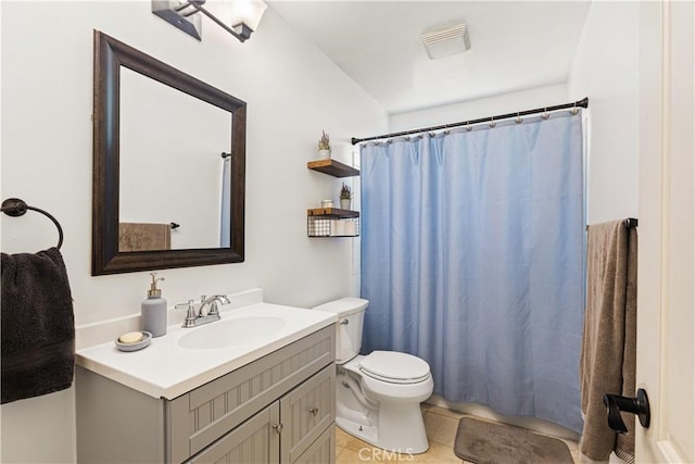 27763 Sequoia Glen Dr, Valencia, CA 91354 - full bathroom with vanity and a shower with curtain