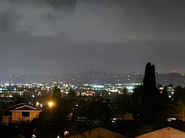 9933 Golden W Ln, Santee, CA 92071 - city view featuring a view of city lights