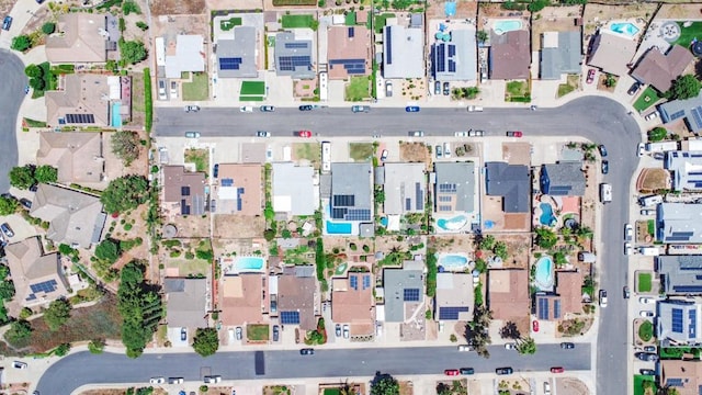 9933 Golden W Ln, Santee, CA 92071 - aerial overview of property's location with nearby suburban area