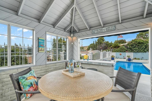9933 Golden W Ln, Santee, CA 92071 - view of sunroom