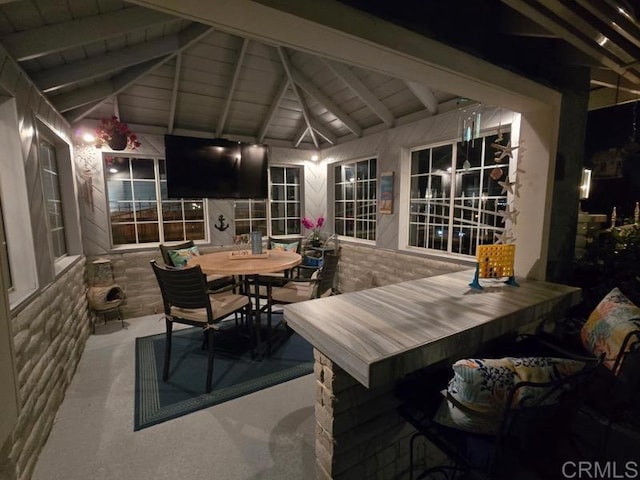 9933 Golden W Ln, Santee, CA 92071 - view of sunroom / solarium