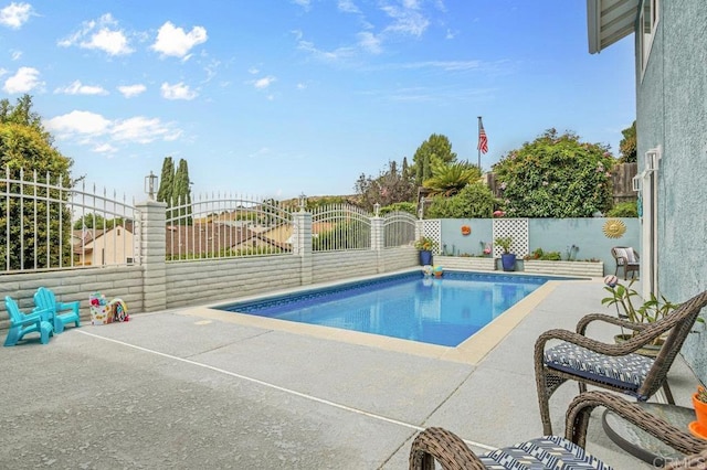 9933 Golden W Ln, Santee, CA 92071 - view of pool featuring a patio area