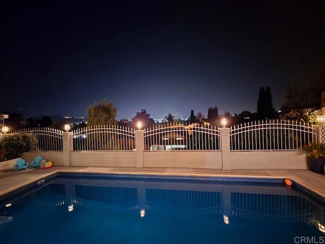 9933 Golden W Ln, Santee, CA 92071 - view of pool at night