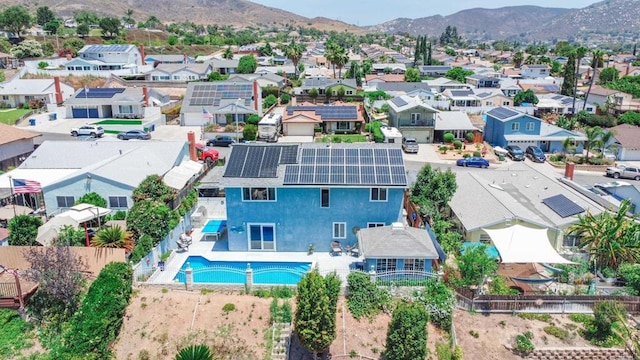 9933 Golden W Ln, Santee, CA 92071 - aerial perspective of suburban area with mountains
