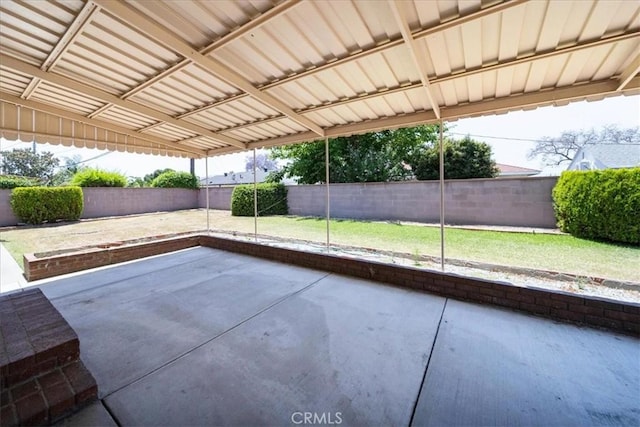 11815 Rimrock Dr, La Mirada, CA 90638 - fenced backyard with a patio area