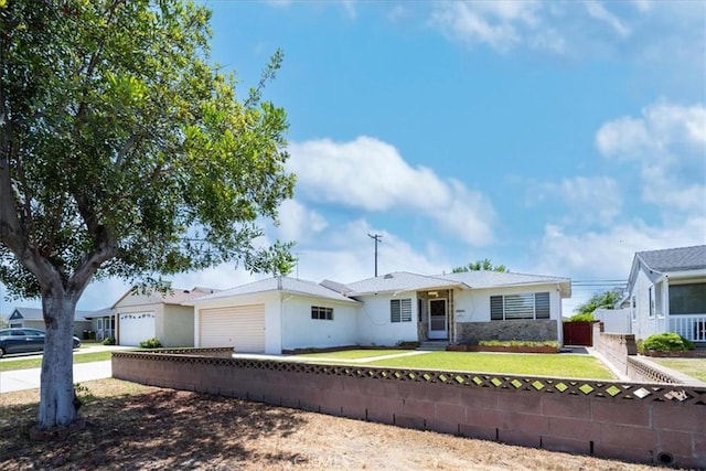 11815 Rimrock Dr, La Mirada, CA 90638 - ranch-style home featuring an attached garage, stucco siding, and driveway