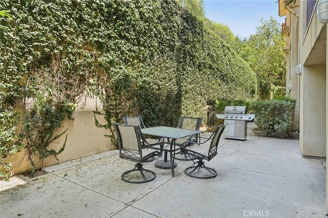 6221 Monterey Rd Unit 402, Los Angeles, CA 90042 - view of patio with area for grilling and outdoor dining space