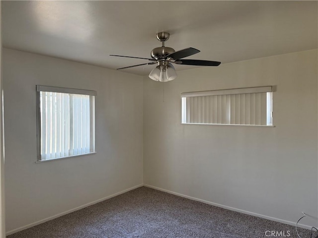 3055 Ronald St, Riverside, CA 92506 - spare room with healthy amount of natural light, carpet floors, and ceiling fan