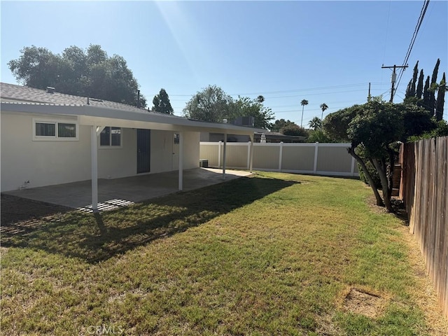 3055 Ronald St, Riverside, CA 92506 - fenced backyard with a patio