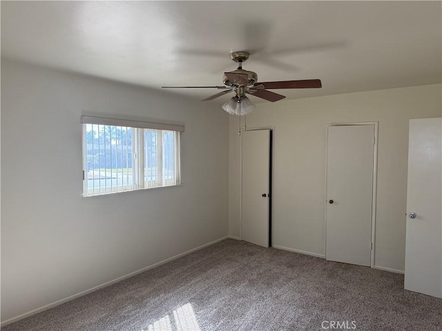 3055 Ronald St, Riverside, CA 92506 - unfurnished bedroom with carpet flooring and ceiling fan