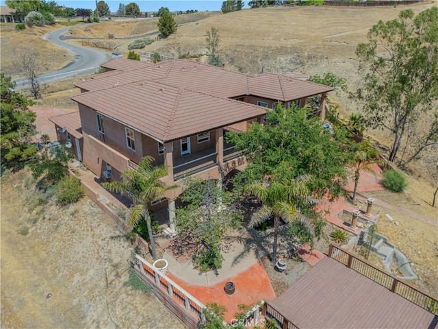 11110 Choctaw Dr, Bakersfield, CA 93308 - view from above of property