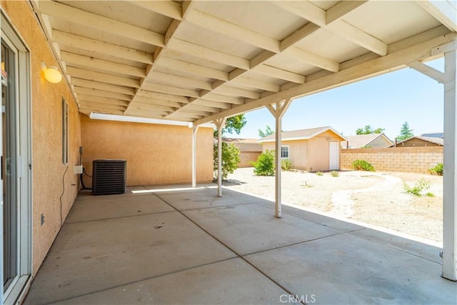43733 6th St E, Lancaster, CA 93535 - fenced backyard featuring a patio area and a shed