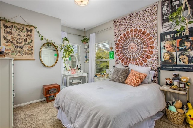 512 Golden W Dr, Redlands, CA 92373 - carpeted bedroom with baseboards