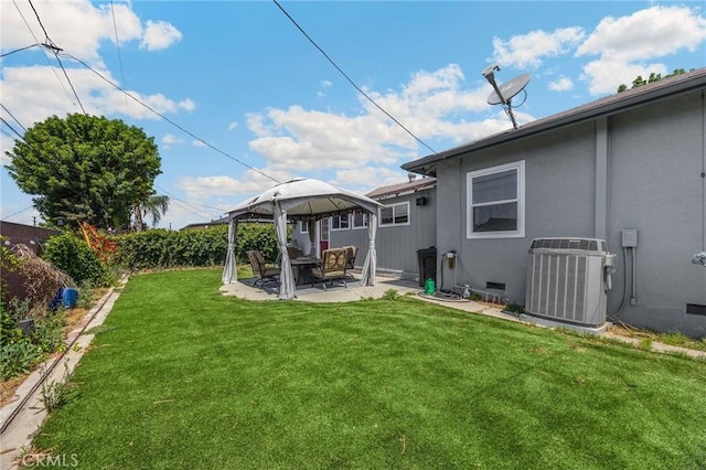 15902 Santa Fe St, Whittier, CA 90603 - view of yard with a gazebo and a patio