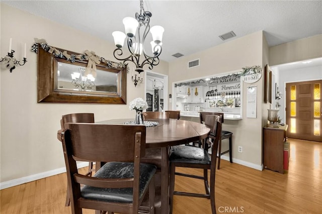 15902 Santa Fe St, Whittier, CA 90603 - dining room featuring a chandelier, wood finished floors, and healthy amount of natural light
