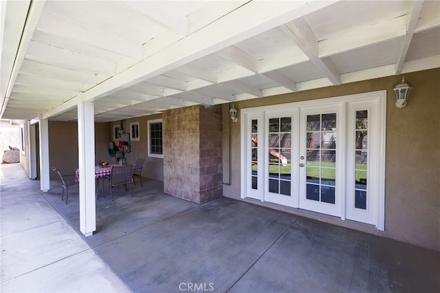 19615 E Tudor St, Covina, CA 91724 - view of patio with french doors