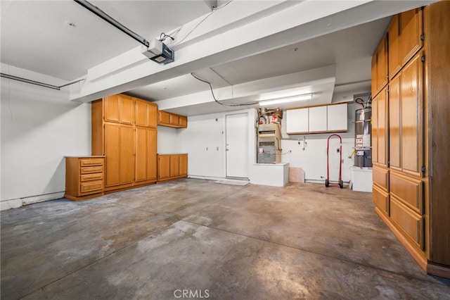 11500 Winery Dr, Fontana, CA 92337 - garage with a garage door opener and secured water heater