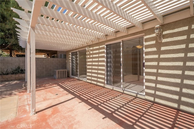 11500 Winery Dr, Fontana, CA 92337 - view of patio / terrace featuring a pergola