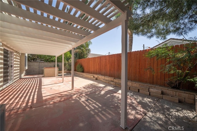 11500 Winery Dr, Fontana, CA 92337 - fenced backyard with a patio and a pergola
