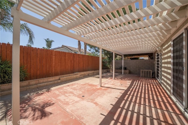 11500 Winery Dr, Fontana, CA 92337 - fenced backyard with a patio and a pergola