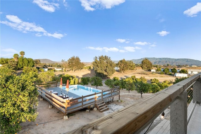33851 Madera De Playa, Temecula, CA 92592 - outdoor pool with a mountain view