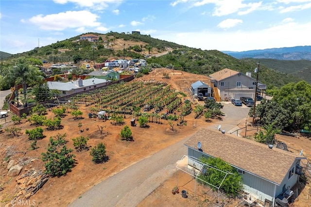 1996 Rainbow Glen Rd, Fallbrook, CA 92028 - overview of rural landscape featuring a mountain backdrop