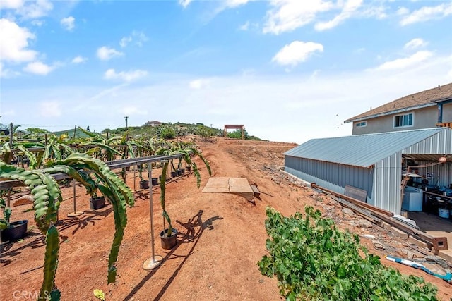 1996 Rainbow Glen Rd, Fallbrook, CA 92028 - view of yard with an outdoor structure and an outbuilding