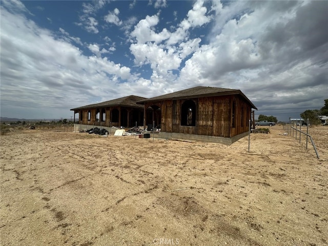 33553 Longview Rd, Pearblossom, CA 93553 - rear view of house