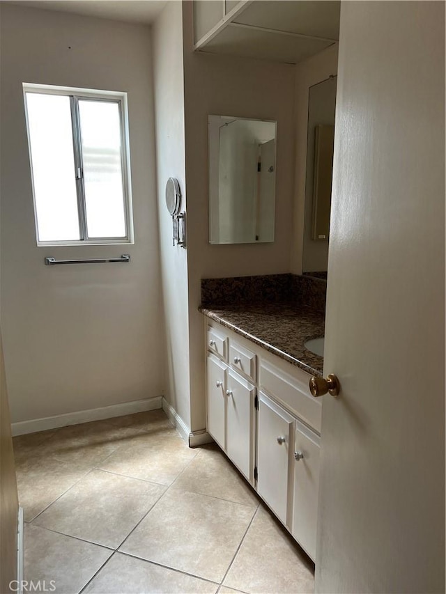 1441 Edgewood Ln, Hemet, CA 92543 - bathroom featuring tile patterned flooring and vanity