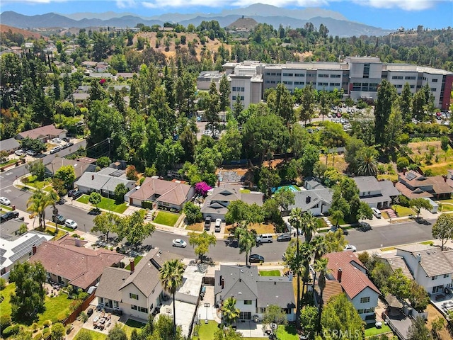 183 W Sidlee St, Thousand Oaks, CA 91360 - aerial view of residential area featuring a mountain backdrop