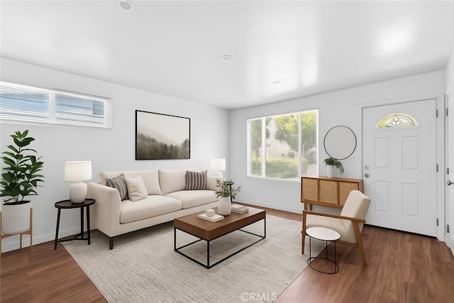 715 N 3rd St, Lompoc, CA 93436 - living room featuring healthy amount of natural light and wood finished floors