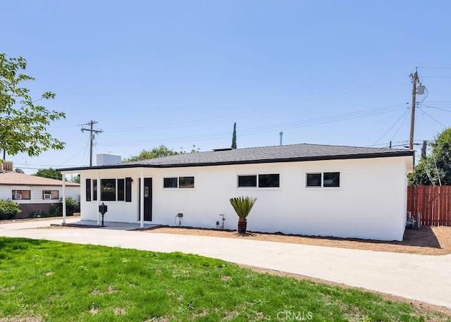 6692 Elm Ave, San Bernardino, CA 92404 - rear view of property with stucco siding
