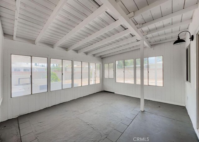 6692 Elm Ave, San Bernardino, CA 92404 - unfurnished sunroom with vaulted ceiling