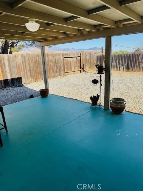 98 Lori Way, Banning, CA 92220 - fenced backyard featuring a patio area