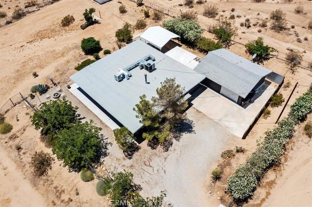 62171 Campanula St, Joshua Tree, CA 92252 - view from above of property featuring a desert landscape