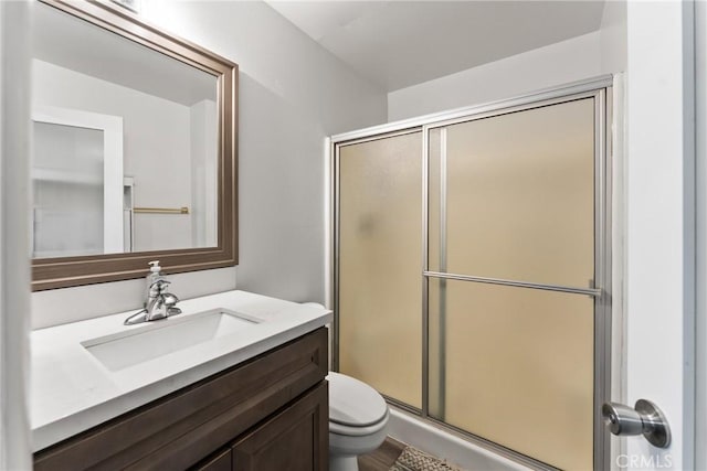 5983 Jones Ave, Riverside, CA 92505 - bathroom with a shower with shower door and vanity