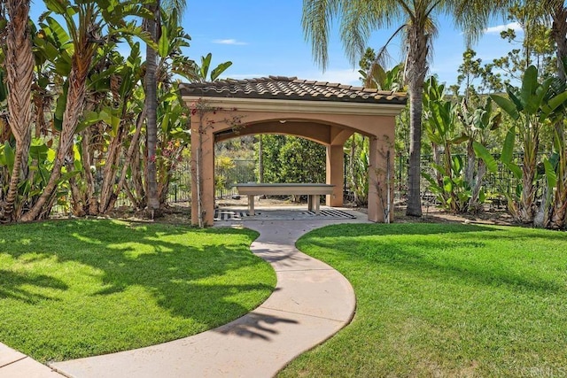 13388 Greenstone Ct, Scripps Miramar, CA 92131 - view of community with a yard and a gazebo