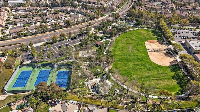 55 Rabano Unit 240, Rancho Santa Margarita, CA 92688 - aerial overview of property's location with nearby suburban area