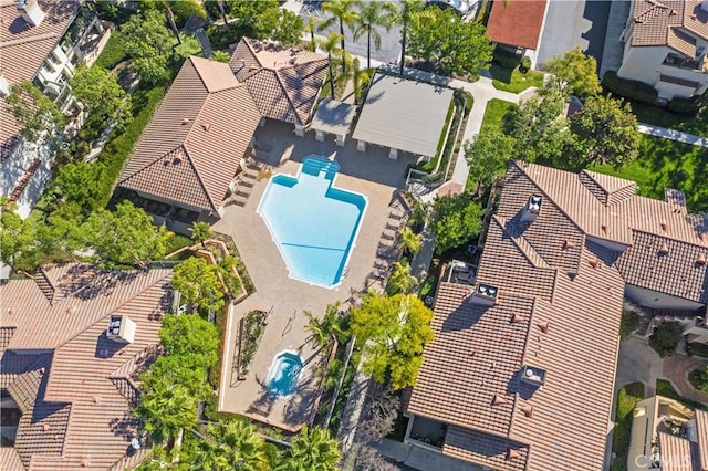 55 Rabano Unit 240, Rancho Santa Margarita, CA 92688 - drone / aerial view of a pool area