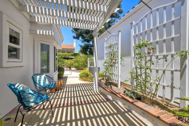 4956 Lamia Way, Oceanside, CA 92056 - view of patio featuring a pergola